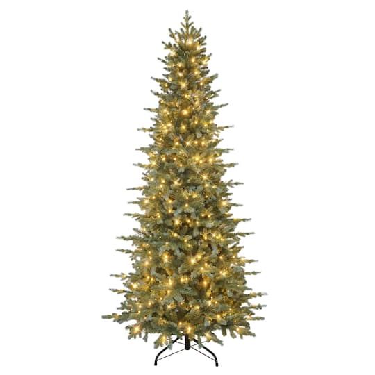 7.5ft. Pre-Lit Linden Fir Artificial Christmas Tree, Dual Color® LED Lights